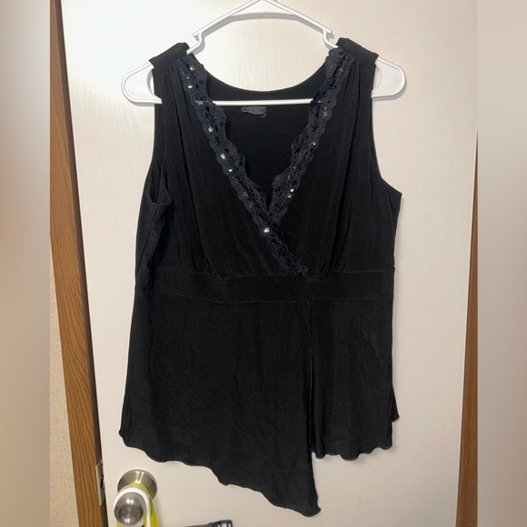Unbranded sequin V-neck tank large - Picture 1 of 4
